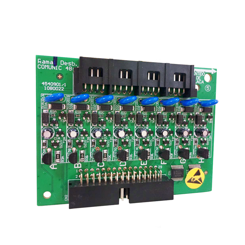 PLACA DE 8 EXTENSIONES DESBALANCEADA