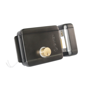SEG - CERRADURA ELECTRICA REVERSIBLE NEGRA 12V - GAREN
