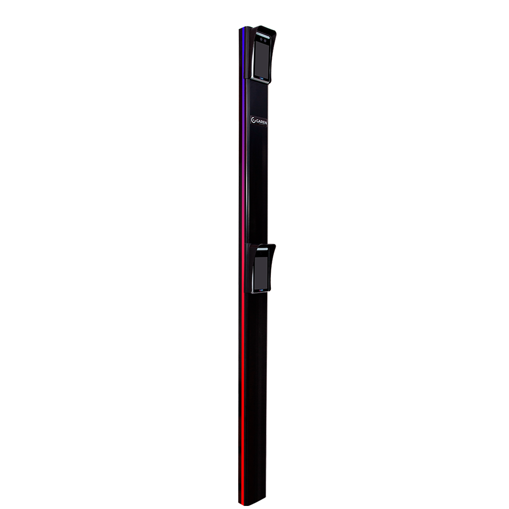 GAREN - TOTEM FIT DOBLE 2,30M - NEGRO - Imagen 3