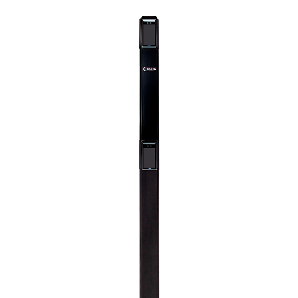 GAREN - TOTEM FIT DOBLE 2,30M - NEGRO - Imagen 2